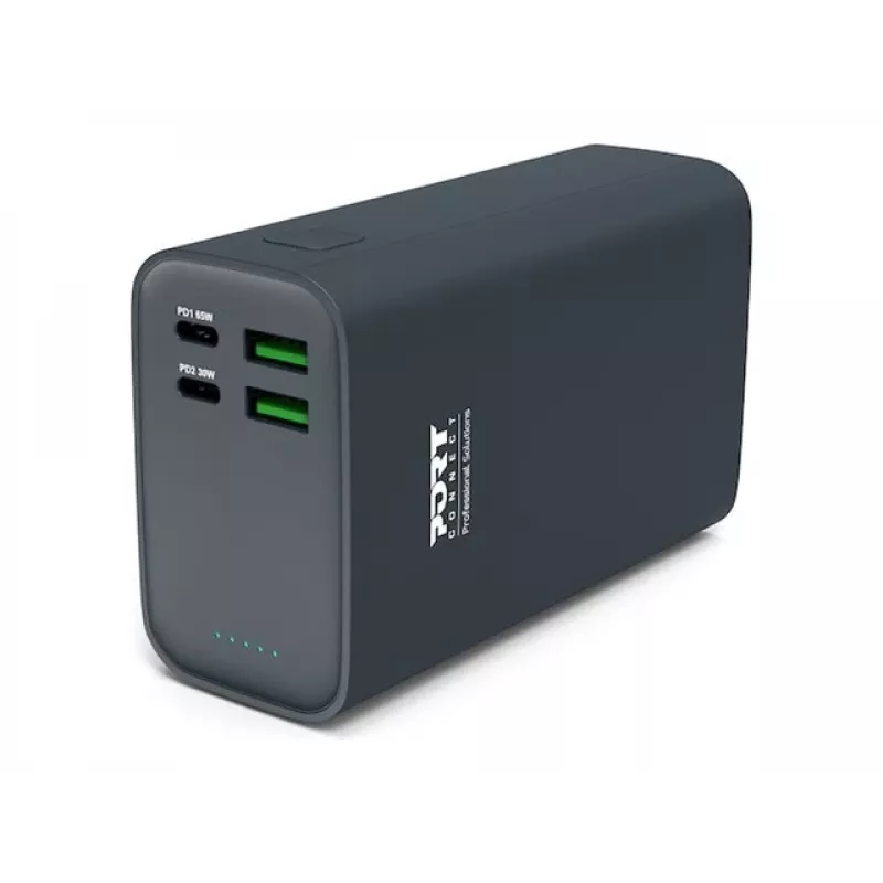 PORT CONNECT išorinis USB-C akumuliatorius PD | 26800 mAh | Mėlyna