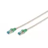 Tinklo kabelis Digitus CAT 5e F/UTP kryžminis RJ-45 1m Pilkas