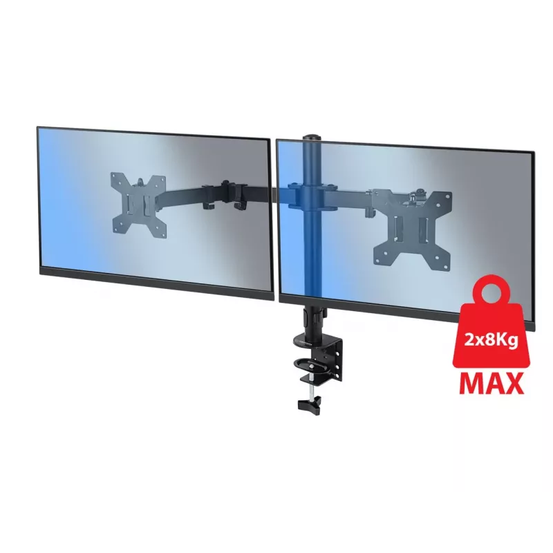 Esperanza ERW018 stalinis laikiklis dviem monitoriams 10-27'' iki 8kg