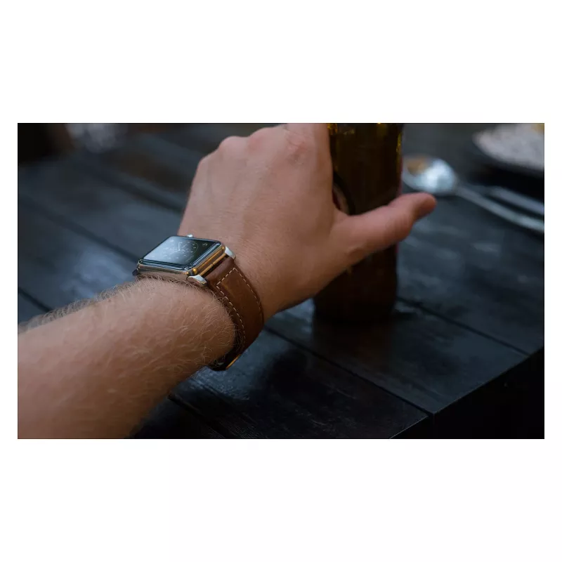 Nomad NM1A4RST00 - apyrankė - išmanusis laikrodis - ruda - Apple - Apple Watch Sport - Apple Watch - Apple Watch Edition - oda