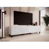 TV spintelė cama meble BARI 200x42x52 balta matinė — 200×42×52 cm