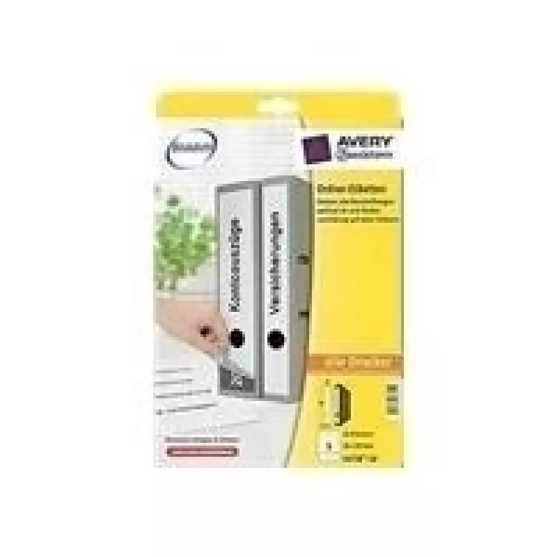 Spausdintuvo etiketė Avery L4758-10 Balta