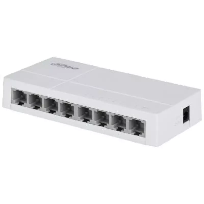 Tinklo komutatorius DAHUA SG1008L-EUR L2 8 prievadų, 8x RJ45 Ethernet