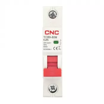 Miniatiūrinis automatinis jungiklis HiSmart NV821440 1P 25A C tipas