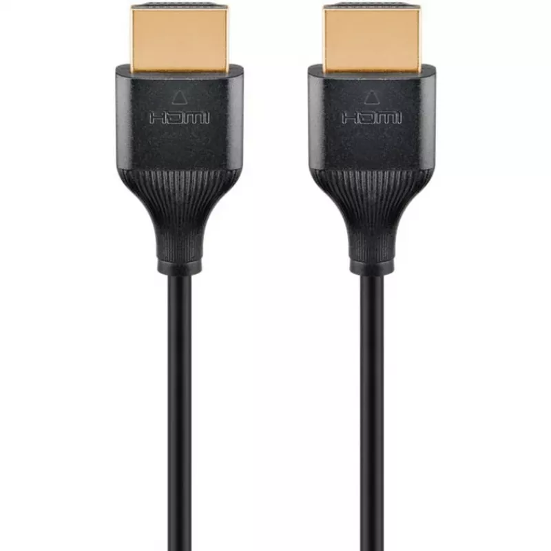 HDMI kabelis WENTRONIC Slim 75295 — 4K 60Hz, plonas dizainas