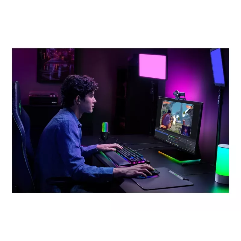 Razer | Webcam | Kiyo V2 | MJPEG iki 4K 30 FPS, 1080p 60 FPS, YUY2 iki 4K 15 FPS, 1080p 60 FPS, NV12 iki 4K 20 FPS, 1080p 60 FPS