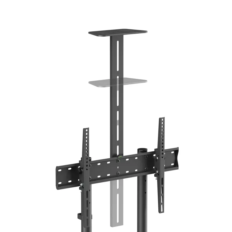 SBOX ant grindų stovintis laikiklis FS-401-2 37–70 colių ekranams, keliamoji galia 45 kg, plokštė 600×400 mm