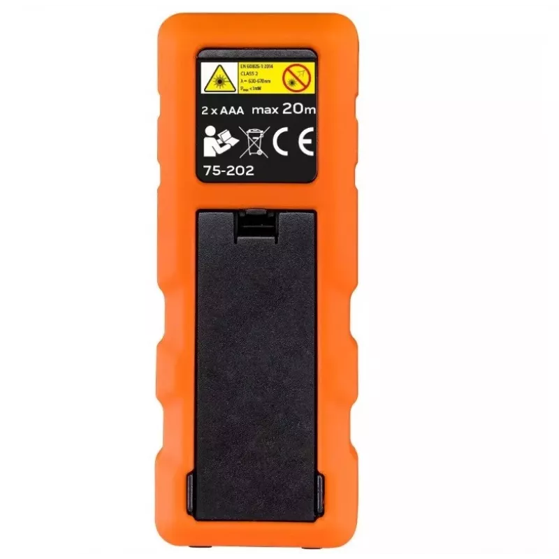 Lazerinis tolimatis NEO tools 75-202, matavimo diapazonas iki 75 m, nešiojamasis rankinis prietaisas