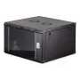Prie sienos montuojama 19 colių stovo spinta DIGITUS Dynamic-N DN-37103 — 7U, 600x600 mm, IP20, nemontuota, juoda