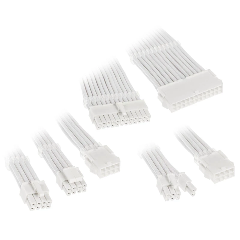 Kabelių prailginimo rinkinys Kolink Core Adept White