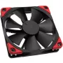 Noctua NF-F12 PWM chromax.Juoda.swap 120 mm korpuso ventiliatorius