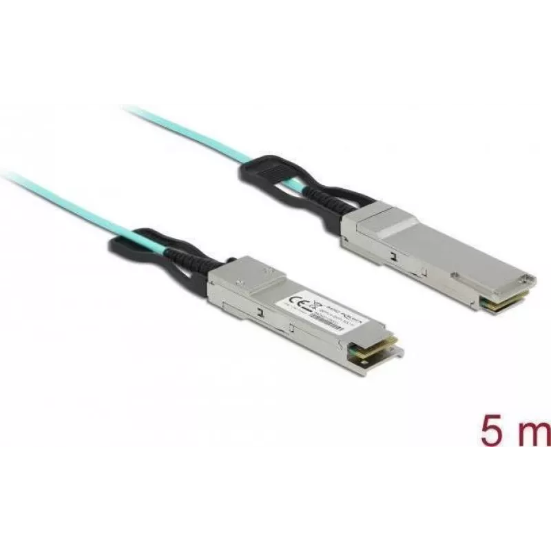 Aktyvus optinis kabelis DeLOCK QSFP+ 5 m