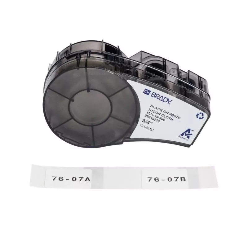 Nyloninės medžiaginės etiketės, skirtos M210