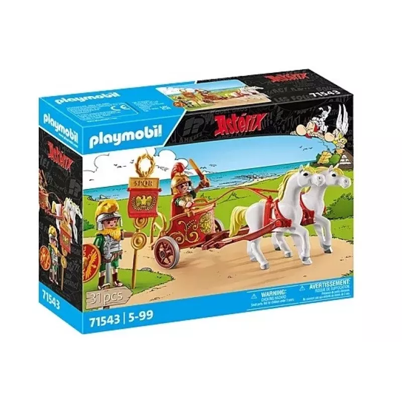 Žaidimų rinkinys Asterix 71543 Romėnų kovos vežimas