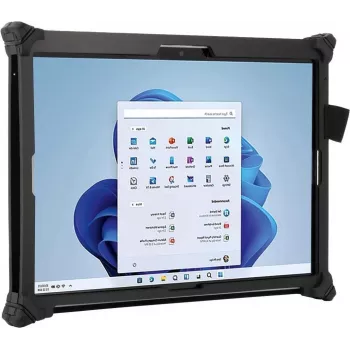 “Mobilis RESIST Pack” – galinė planšetinio kompiuterio apsauginė dalis – tvirta – juoda – skirta “Microsoft Surface Pro 8” (050053)