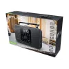 Nešiojamasis radijas Muse M-091 R — FM/AM, LCD ekranas, maitinimas iš kintamosios srovės arba AA/D baterijų, sukamoji garsumo reguliavimo rankenėlė, 1,1 kg, juodas