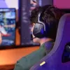 Belaidės žaidimų ausinės CORSAIR VOID V2 MAX — Anglis, RGB apšvietimas, 7.1 erdvinis garsas