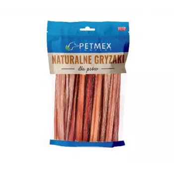 Šunų dantų kramtukas PETMEX Calf Penis 15 cm — natūralus vienetinis veršienos kramtukas, 400 g