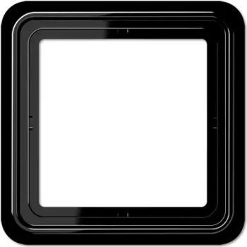 JUNG CD 581 SW pavienis rėmelis, juodas, IP44