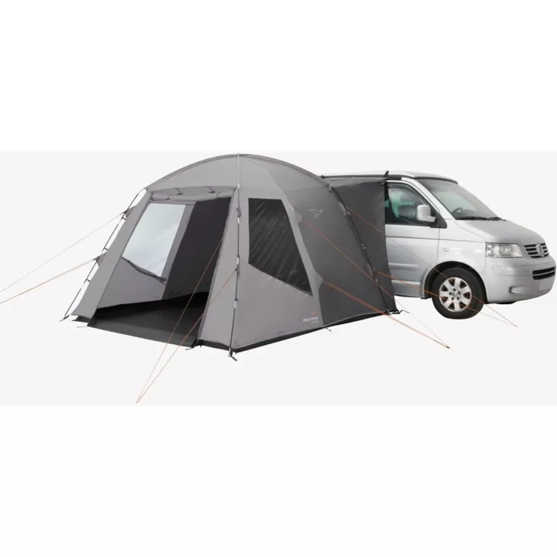 Šoninis tentas easy camp 120504 — nuimamas poliesterio dugnas, stiklo pluošto stiebai, aukštis 2050 mm, svoris 7,6 kg