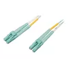 Tripp 2M 10Gb/100Gb Duplekso Daugiamodis 50/125 OM4 LSZH Šviesolaidinis Laidas LC/LC Aqua 2 Metrai - Laidas - LC Daugiamodis (M)