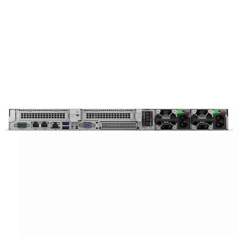 Stovo (1U) serveris HP Enterprise ProLiant DL320 Gen11 Intel Xeon Sidabrinė 4510 2.4GHz 12c 1P 64GB DDR5 8x SFF 2x1000W PS