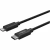 Mobiliojo telefono laidas Ansmann 1700-0106 Juodas USB C Lightning 0,12 m