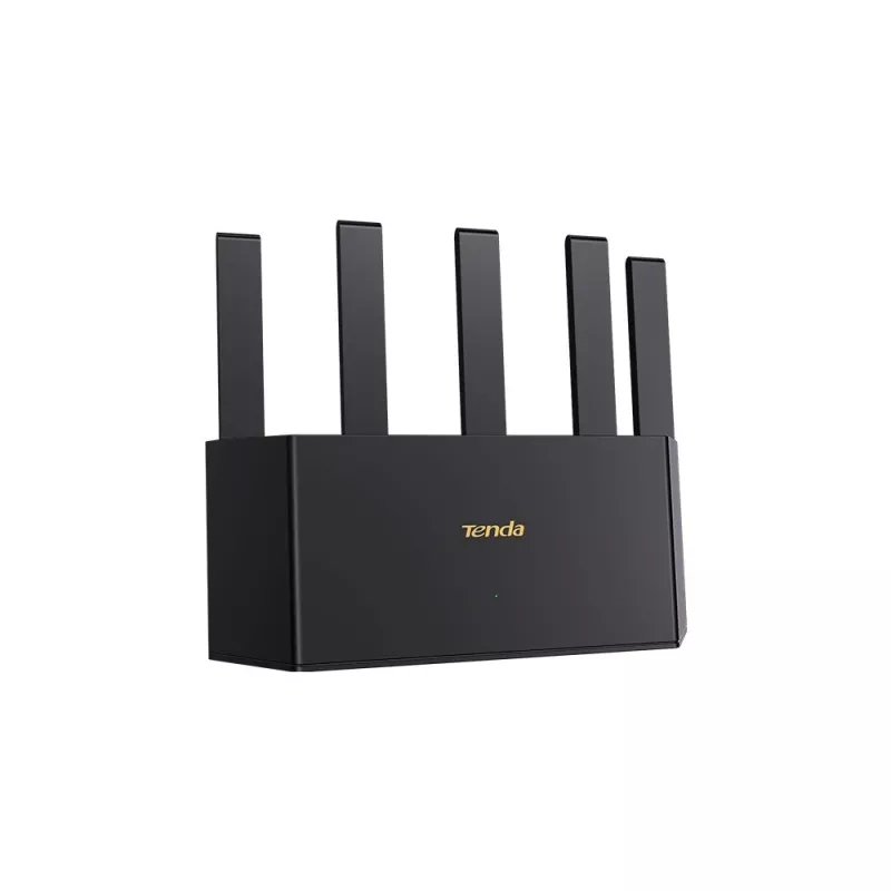 Tenda TX2L Pro belaidis maršrutizatorius Gigabit Ethernet dviejų juostų (2,4 GHz / 5 GHz) juodas