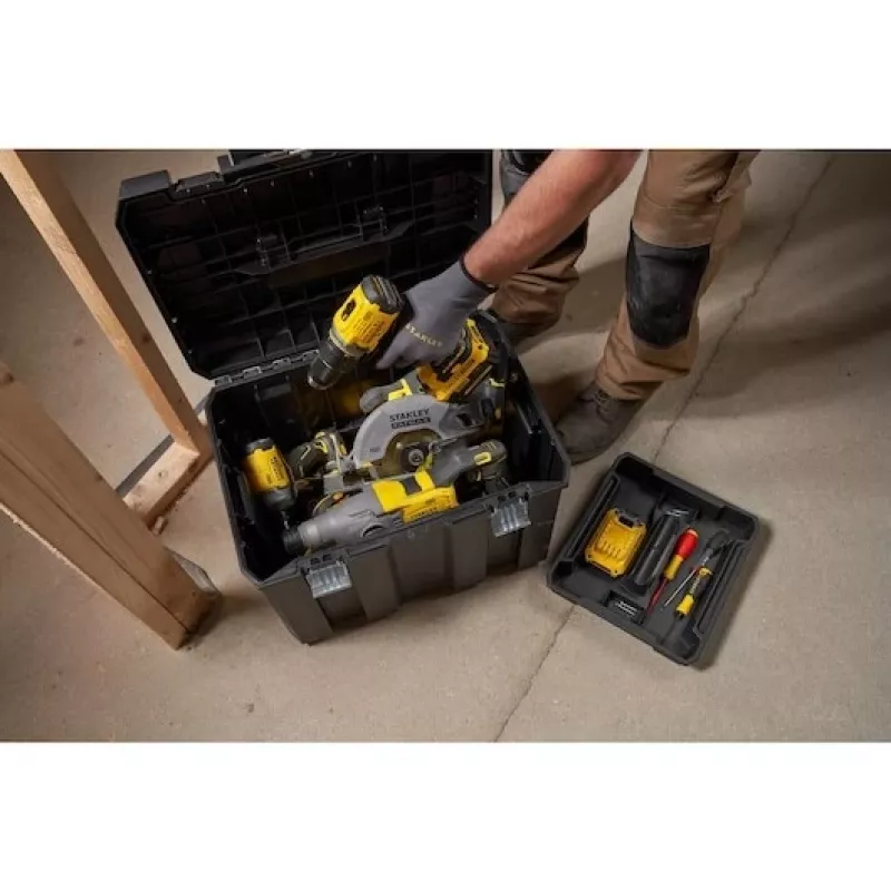 Įrankių laikymo dėžė Stanley FATMAX FMST75753-9 Juoda 1000mm plotis