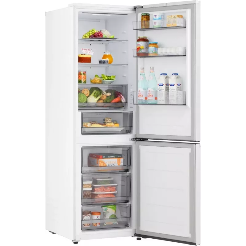 LG GBBSJ1CCSW šaldytuvas-šaldiklis laisvai pastatomas 333 L balta