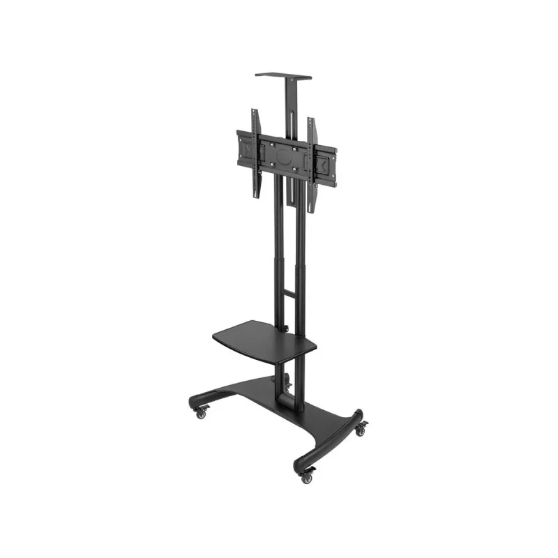 Mobilus stovas + laikiklis televizoriams nuo 32 iki 70 colių, 45 kg, S-12, VESA 600x400
