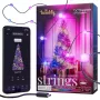 Išmanioji dekoratyvinė lemputė Twinkly Strings USB-C Pearls Wi-Fi/Bluetooth Multicolour