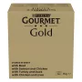 Šlapias kačių ėdalo daugiapaketis Purina Nestlé GOURMET Gold gabaliukai padaže — 96 x 85 g, 8,16 kg, 4 skonių mišinys