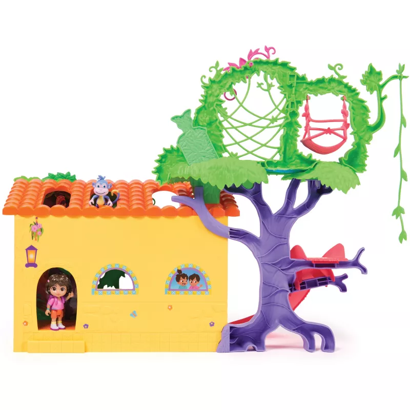 Žaidimų rinkinys Usorteret Dora The Explorer Casita žaidimų rinkinio žaislas vaizduotės žaidimams