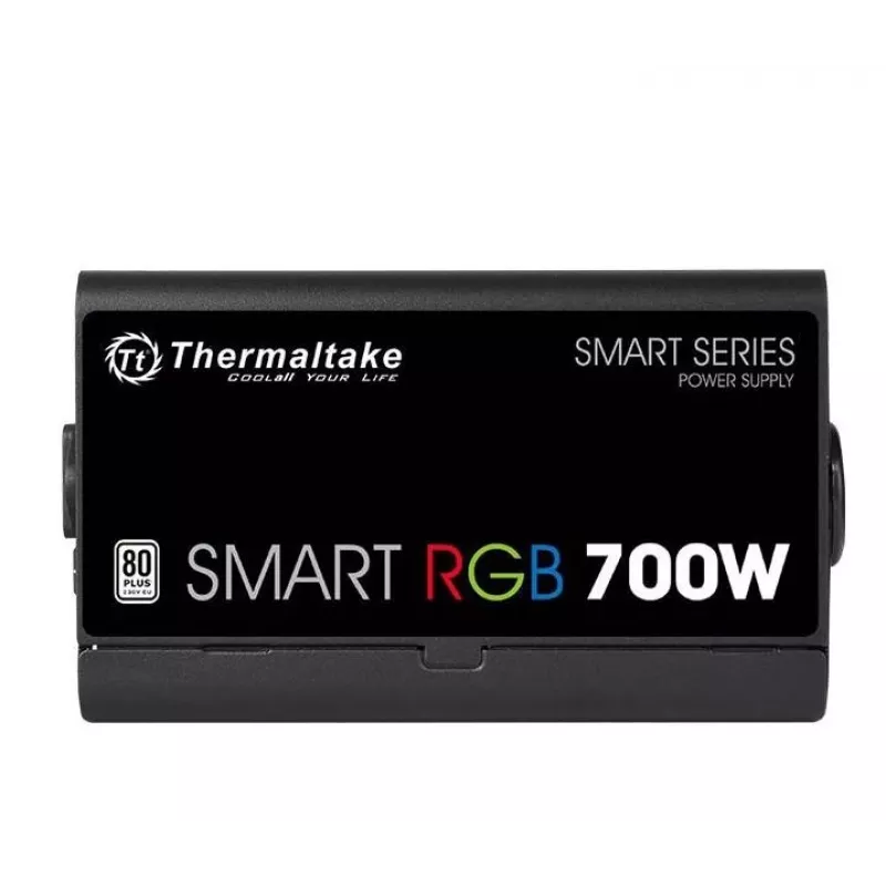 Maitinimo blokas Smart 700W RGB, 80PLUS, 230V EU, 2xPEG, 120mm, vienos šakos