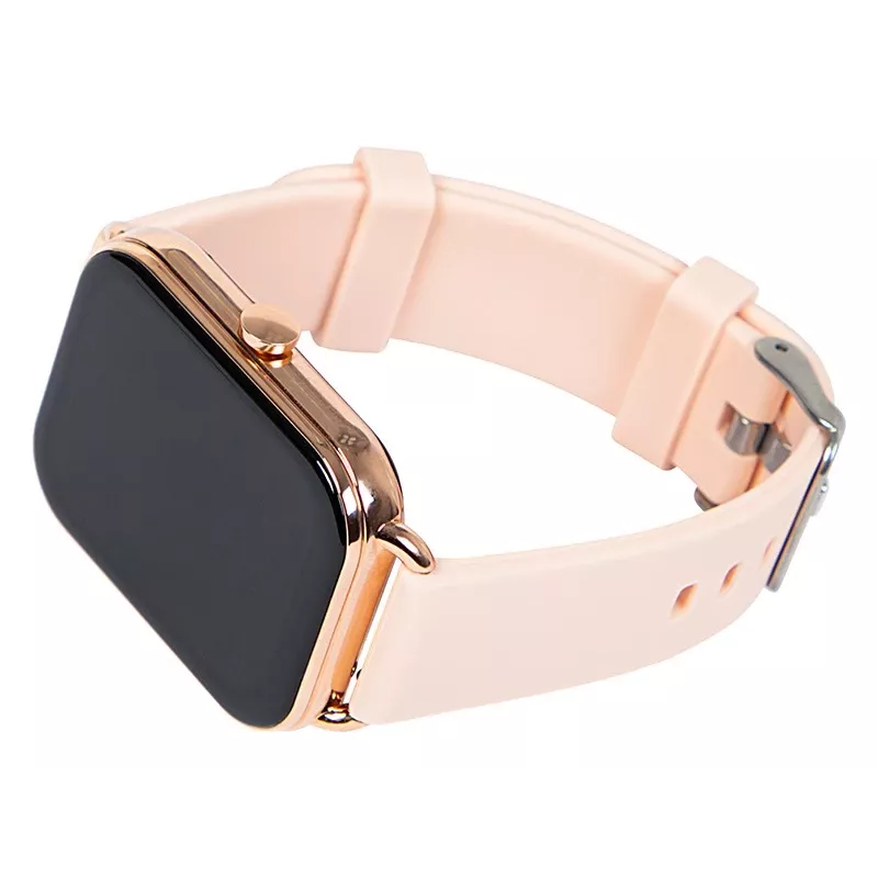 Išmanusis laikrodis X16 Bluetooth rožinis