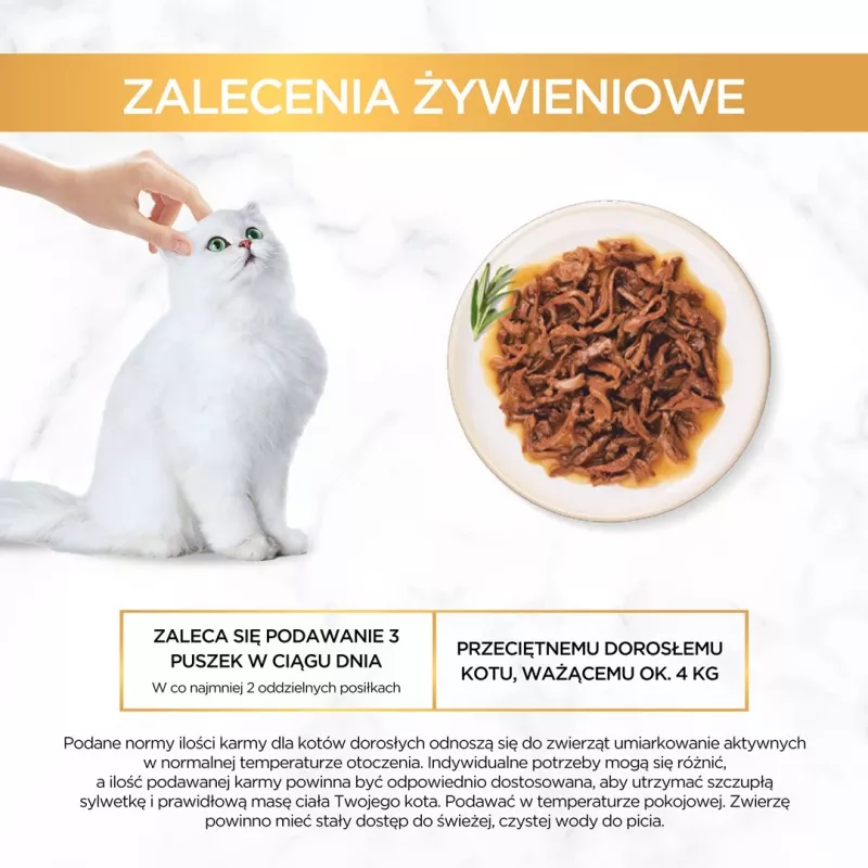 PURINA Gourmet Gold Succulent Delights jautiena – šlapias kačių maistas – 85g