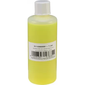 Antspaudų dažai EUROLITE UV-aktyvūs skaidrūs geltoni 100 ml