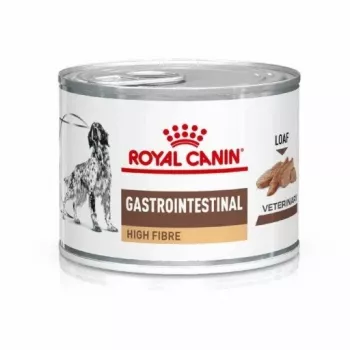 Šlapias šunų maistas Royal Canin Gastrointestinal High Fibre Loaf 200 g — suaugusiems šunims, mėsos skonio, virškinimo palaikymui