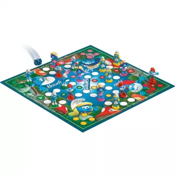Schmidt Spiele The Smurfs klasikinis Ludo stalo žaidimas