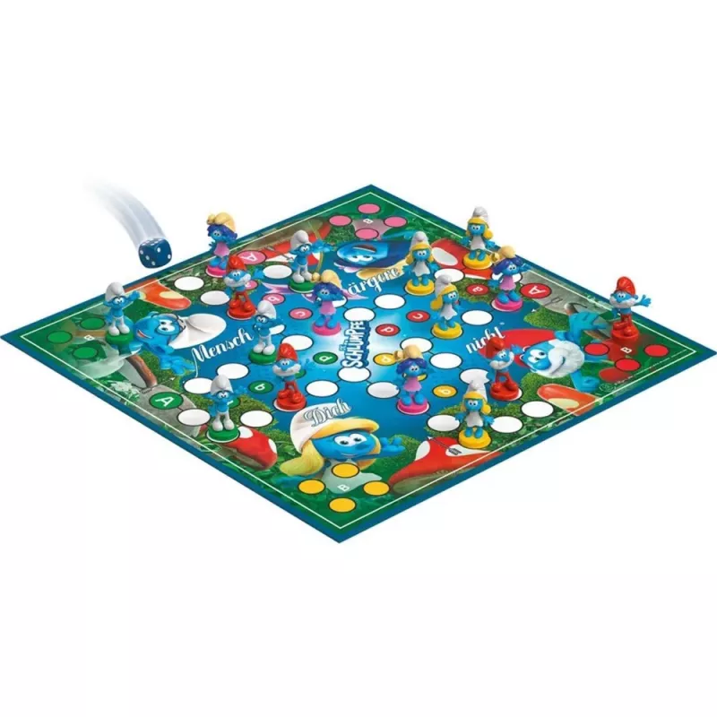 Schmidt Spiele The Smurfs klasikinis Ludo stalo žaidimas
