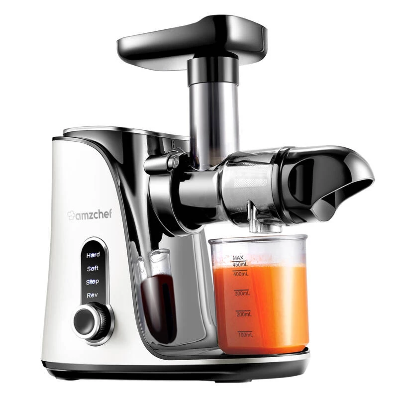 AMZCHEF GM3001-WT lėtaeigė sulčiaspaudė (balta)