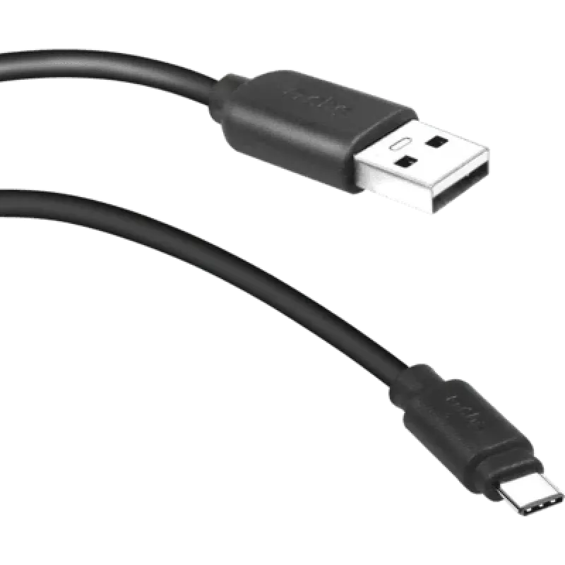 SBS duomenų ir įkrovimo laidas USB 2.0 - Type-C - 1,5 m - USB A - USB C - USB 2.0 - Kištukas/Kištukas - Juoda