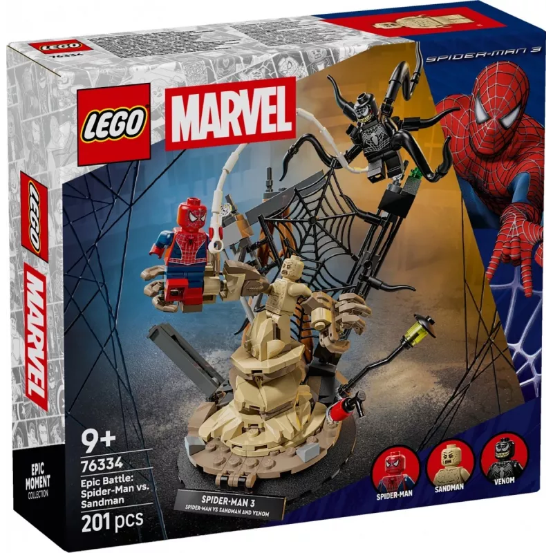 LEGO MARVEL 76334 Epic Battle: Spider-Man vs. Sandman