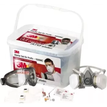 Viso veido oro valymo respiratorius 3M 1000MCWE FFP2, viso veido, FFP2 filtravimo