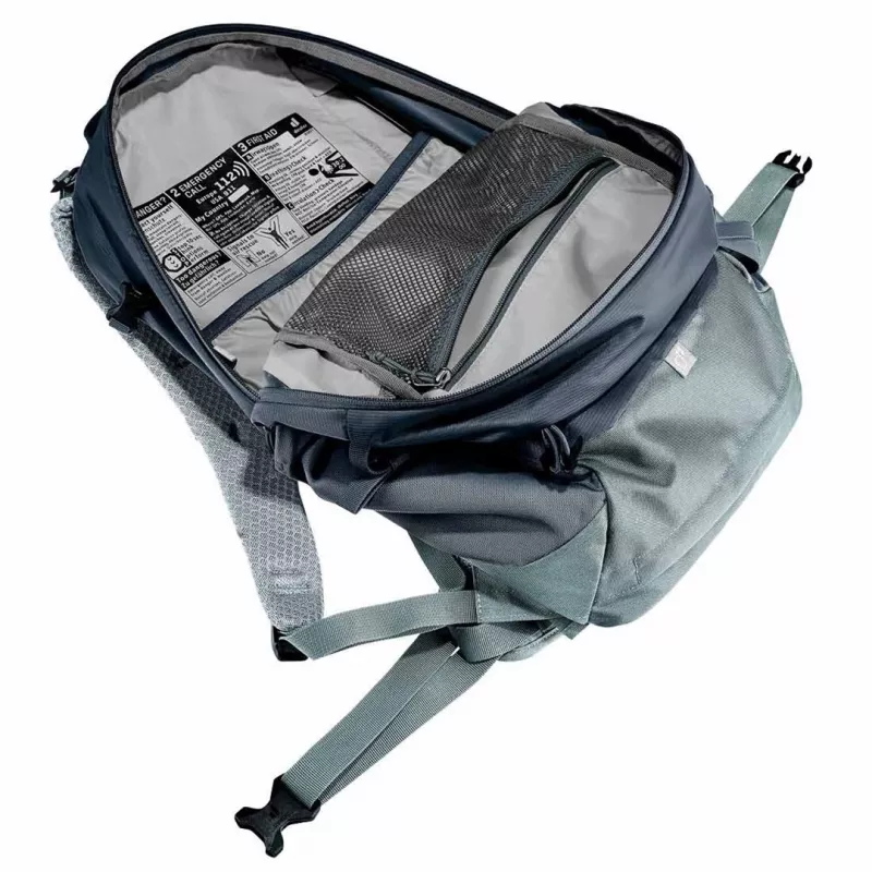 Krepšys DEUTER Trail 25 — 25 l žygių dieninė kuprinė, juoda-skalūno