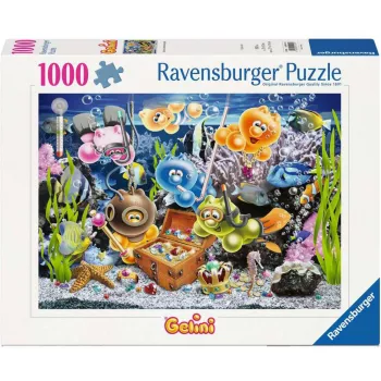 Dėlionė Ravensburger 12001427 – 1000 dalių, animaciniai filmukai, rekomenduojamas amžius 14+