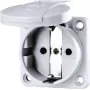 MENNEKES SCHUKO-panelinis lizdas 16A 11030 pilkas 2P+E 230V 11030 (11030.)