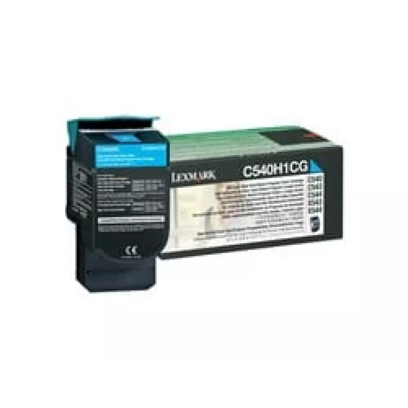 tonerio kasetė Lexmark C540H1CG 2500 puslapių Žydra
