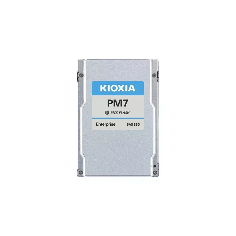 SSD 2,5 col. SAS Kioxia PM7‑R 15,4 TB — BiCS FLASH TLC, 4200/4100 MB/s, 2,5 col. U.2 (15 mm)